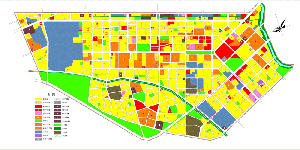 洛阳市西工分区规划-道路系统规划图