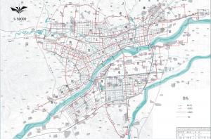 洛阳市城市地面沉降观测网图